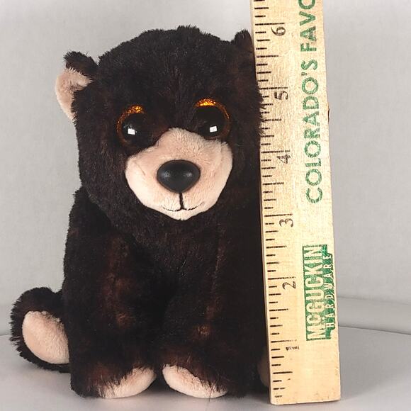 Ty Beanie Baby Kodi Bear Plush Toy 6" Brown Black Stuffed Animal with Tags - Picture 10 of 16